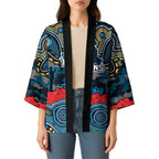 ANZAC Day Gold Coast Titans Kimono Military Memorial Aboriginal Indigenous Art