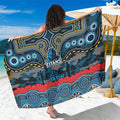 ANZAC Day Gold Coast Titans Sarong Military Memorial Aboriginal Indigenous Art