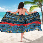 ANZAC Day Gold Coast Titans Sarong Military Memorial Aboriginal Indigenous Art