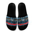 ANZAC Day Gold Coast Titans Slide Sandals Military Memorial Aboriginal Indigenous Art