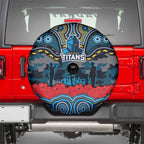 ANZAC Day Gold Coast Titans Spare Tire Cover Military Memorial Aboriginal Indigenous Art