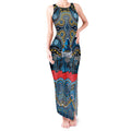 ANZAC Day Gold Coast Titans Tank Maxi Dress Military Memorial Aboriginal Indigenous Art