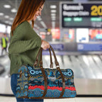ANZAC Day Gold Coast Titans Travel Bag Military Memorial Aboriginal Indigenous Art