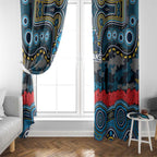 ANZAC Day Gold Coast Titans Window Curtain Military Memorial Aboriginal Indigenous Art