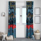 ANZAC Day Gold Coast Titans Window Curtain Military Memorial Aboriginal Indigenous Art