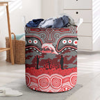 ANZAC Day Dolphins Laundry Basket Military Memorial Aboriginal Indigenous Art