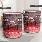 ANZAC Day Dolphins Laundry Basket Military Memorial Aboriginal Indigenous Art