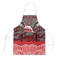 ANZAC Day Dolphins Apron Military Memorial Aboriginal Indigenous Art