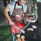 ANZAC Day Dolphins Apron Military Memorial Aboriginal Indigenous Art