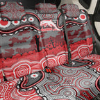 ANZAC Day Dolphins Back Car Seat Cover Military Memorial Aboriginal Indigenous Art