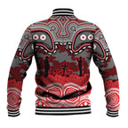 ANZAC Day Dolphins Baseball Jacket Military Memorial Aboriginal Indigenous Art