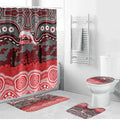 ANZAC Day Dolphins Bathroom Set Military Memorial Aboriginal Indigenous Art