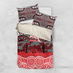 ANZAC Day Dolphins Bedding Set Military Memorial Aboriginal Indigenous Art