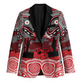 ANZAC Day Dolphins Blazer Military Memorial Aboriginal Indigenous Art