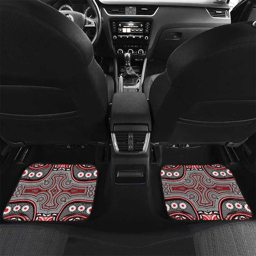 ANZAC Day Dolphins Car Mats Military Memorial Aboriginal Indigenous Art
