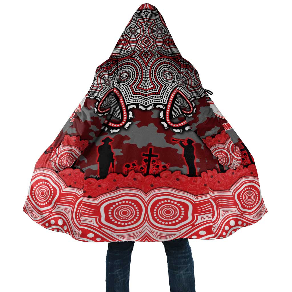 ANZAC Day Dolphins Cloak Military Memorial Aboriginal Indigenous Art