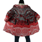 ANZAC Day Dolphins Cloak Military Memorial Aboriginal Indigenous Art