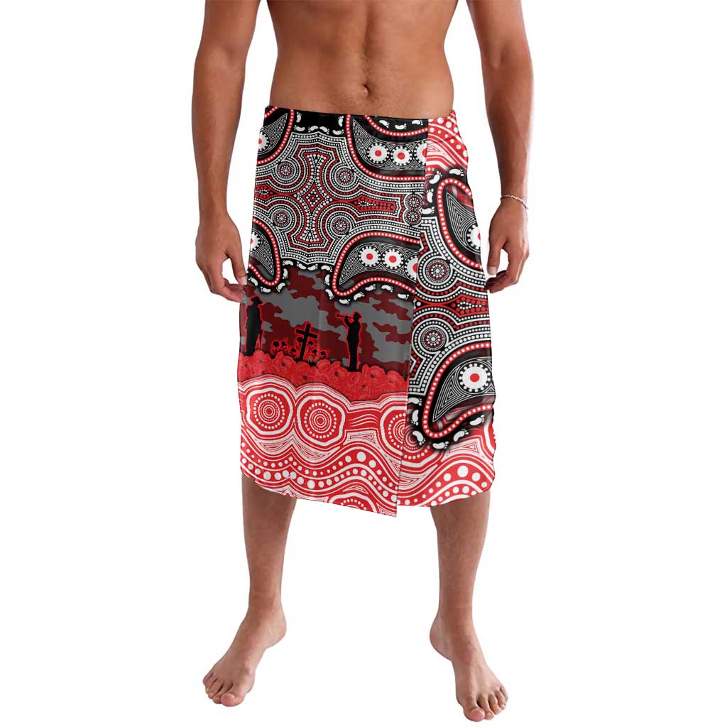 ANZAC Day Dolphins Lavalava Military Memorial Aboriginal Indigenous Art