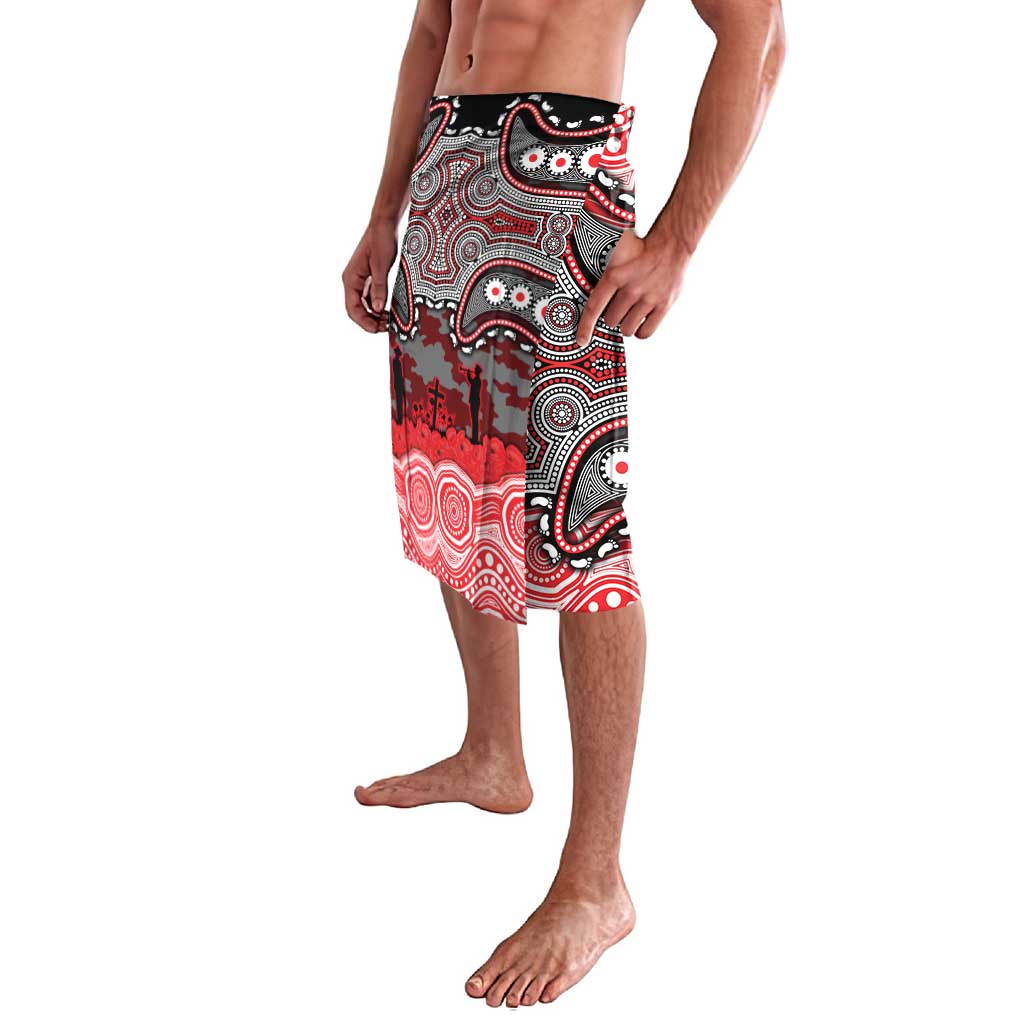 ANZAC Day Dolphins Lavalava Military Memorial Aboriginal Indigenous Art