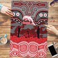 ANZAC Day Dolphins Puzzle Military Memorial Aboriginal Indigenous Art