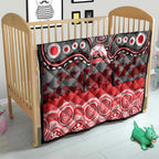ANZAC Day Dolphins Quilt Military Memorial Aboriginal Indigenous Art