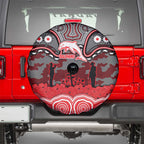 ANZAC Day Dolphins Spare Tire Cover Military Memorial Aboriginal Indigenous Art
