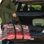 ANZAC Day Dolphins Travel Bag Military Memorial Aboriginal Indigenous Art
