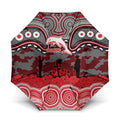 ANZAC Day Dolphins Umbrella Military Memorial Aboriginal Indigenous Art
