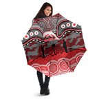 ANZAC Day Dolphins Umbrella Military Memorial Aboriginal Indigenous Art