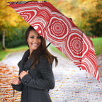 ANZAC Day Dolphins Umbrella Military Memorial Aboriginal Indigenous Art