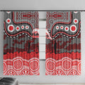 ANZAC Day Dolphins Window Curtain Military Memorial Aboriginal Indigenous Art