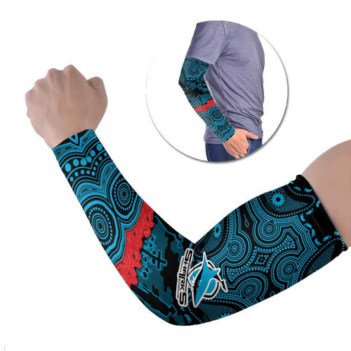 ANZAC Day Cronulla Sutherland Sharks Arm Sleeves Military Memorial Aboriginal Indigenous Art