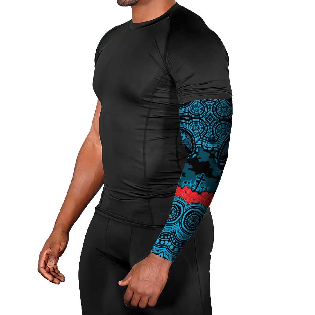 ANZAC Day Cronulla Sutherland Sharks Arm Sleeves Military Memorial Aboriginal Indigenous Art