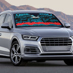 ANZAC Day Cronulla Sutherland Sharks Auto Sun Shade Military Memorial Aboriginal Indigenous Art