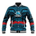 ANZAC Day Cronulla Sutherland Sharks Baseball Jacket Military Memorial Aboriginal Indigenous Art
