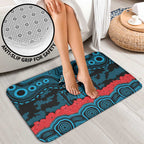 ANZAC Day Cronulla Sutherland Sharks Bathroom Set Military Memorial Aboriginal Indigenous Art