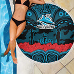 ANZAC Day Cronulla Sutherland Sharks Beach Blanket Military Memorial Aboriginal Indigenous Art