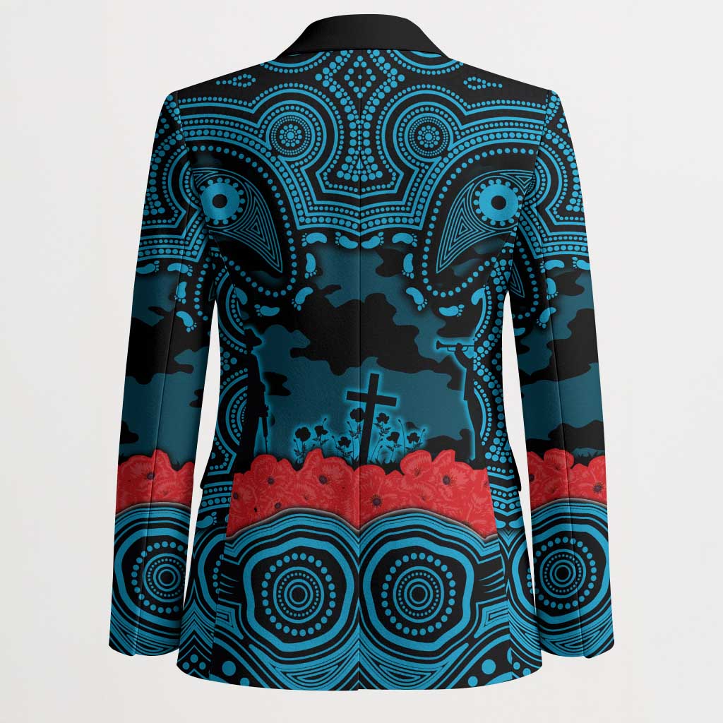 ANZAC Day Cronulla Sutherland Sharks Blazer Military Memorial Aboriginal Indigenous Art
