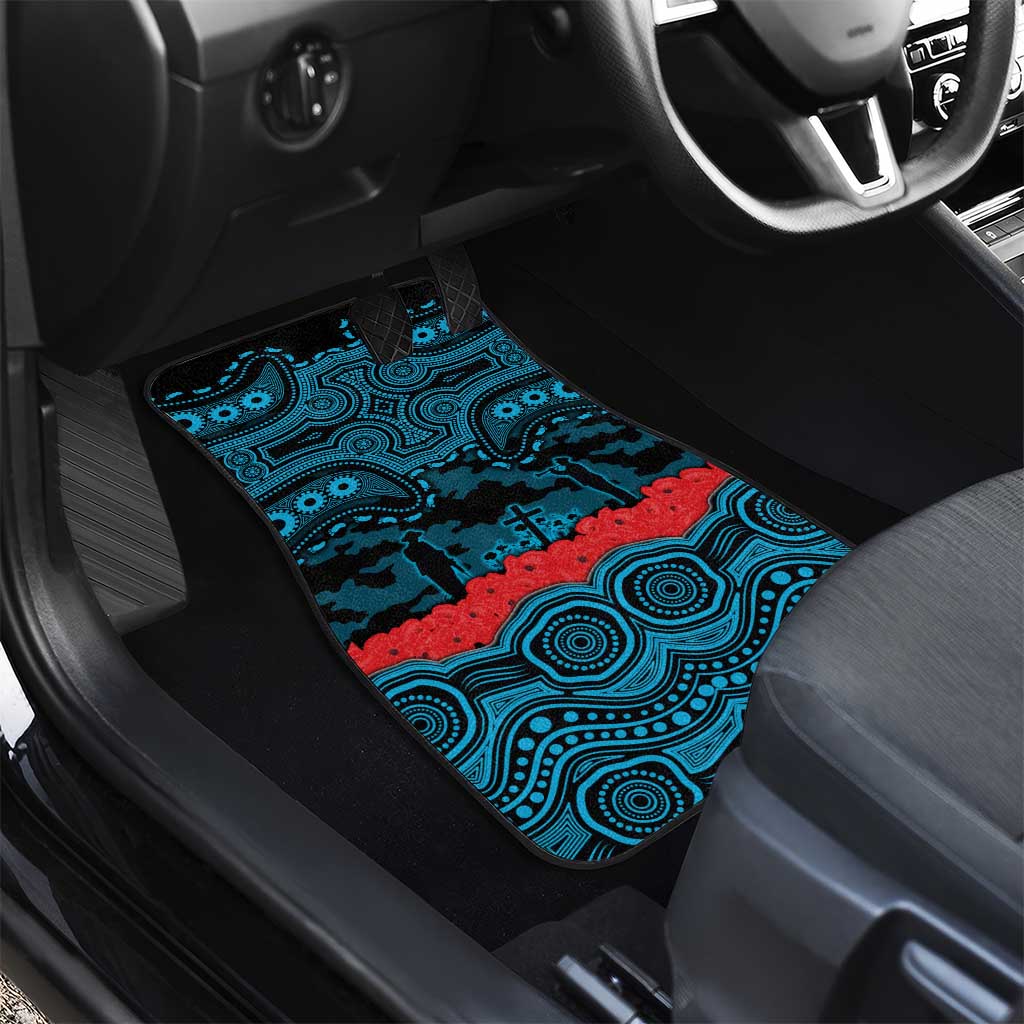 ANZAC Day Cronulla Sutherland Sharks Car Mats Military Memorial Aboriginal Indigenous Art