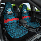 ANZAC Day Cronulla Sutherland Sharks Car Seat Cover Military Memorial Aboriginal Indigenous Art