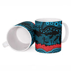 ANZAC Day Cronulla Sutherland Sharks Ceramic Mug Military Memorial Aboriginal Indigenous Art