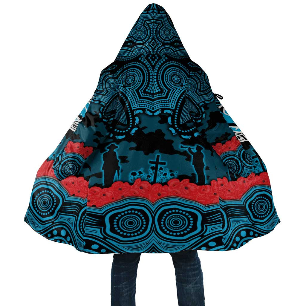 ANZAC Day Cronulla Sutherland Sharks Cloak Military Memorial Aboriginal Indigenous Art