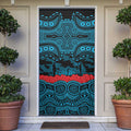 ANZAC Day Cronulla Sutherland Sharks Door Cover Military Memorial Aboriginal Indigenous Art