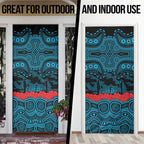 ANZAC Day Cronulla Sutherland Sharks Door Cover Military Memorial Aboriginal Indigenous Art
