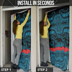 ANZAC Day Cronulla Sutherland Sharks Door Cover Military Memorial Aboriginal Indigenous Art