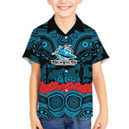 ANZAC Day Cronulla Sutherland Sharks Hawaiian Shirt Military Memorial Aboriginal Indigenous Art