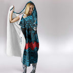 ANZAC Day Cronulla Sutherland Sharks Hooded Blanket Military Memorial Aboriginal Indigenous Art