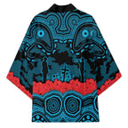 ANZAC Day Cronulla Sutherland Sharks Kimono Military Memorial Aboriginal Indigenous Art