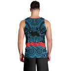 ANZAC Day Cronulla Sutherland Sharks Men Tank Top Military Memorial Aboriginal Indigenous Art