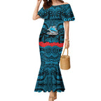 ANZAC Day Cronulla Sutherland Sharks Mermaid Dress Military Memorial Aboriginal Indigenous Art